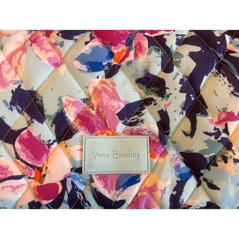 Vera Bradley XL Duffel- Floating Blossoms - Picture 4 of 8